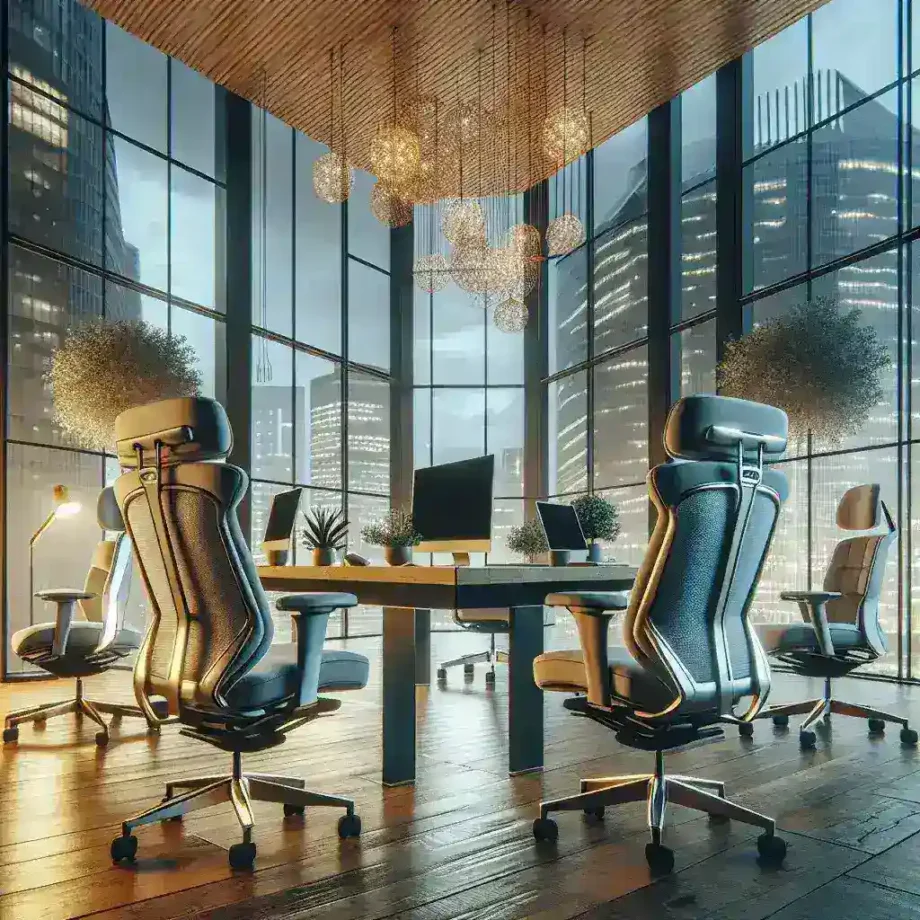 Ergonomic Office Chairs Designed to Alleviate Back Strain