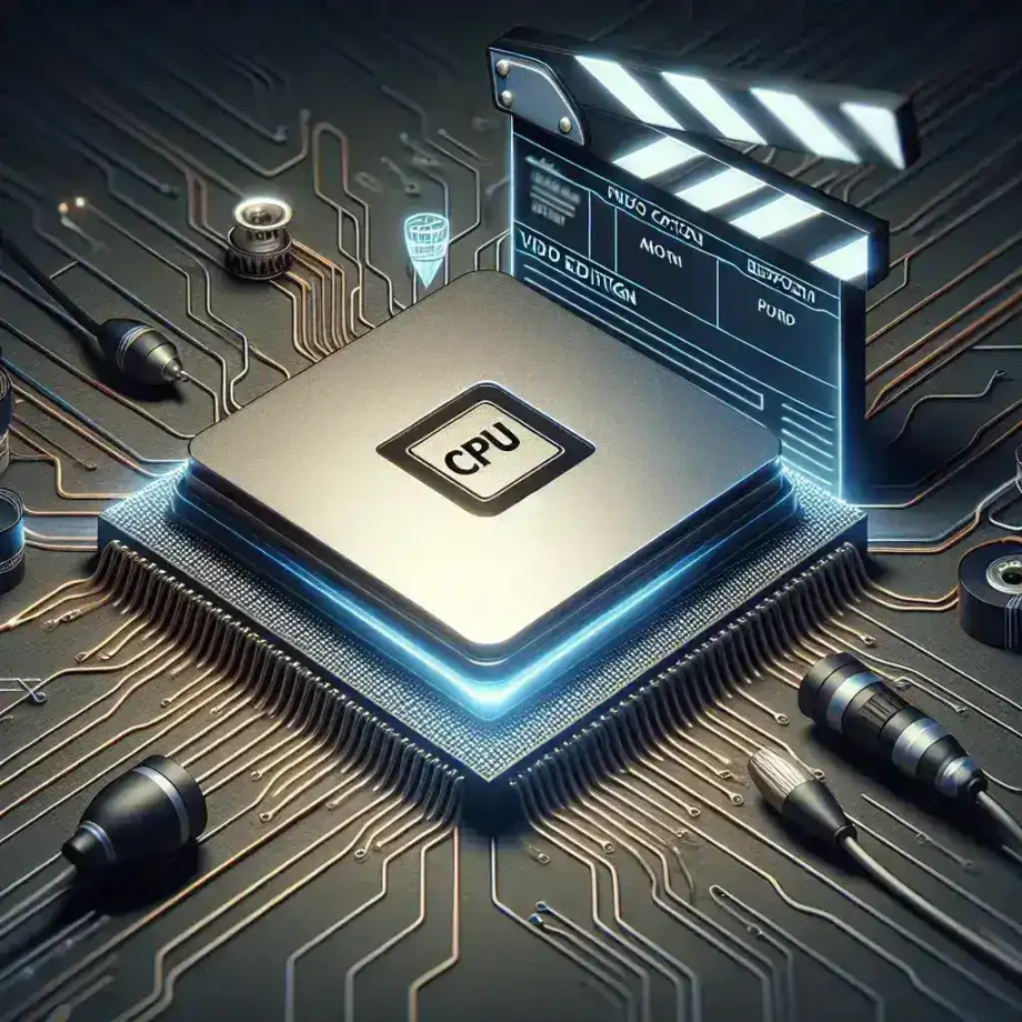How do I choose a CPU for video editing?